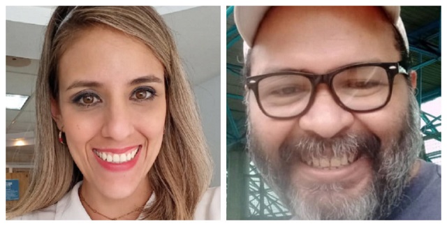 Maria Virginia Camacho e Mariano David Rosas Venezuela amizade