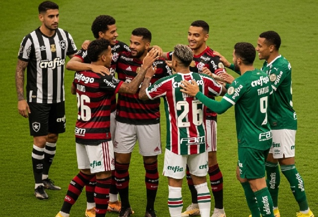 Mundial Fifa clubes Fluminense Flamengo Palmeiras Botafogo
