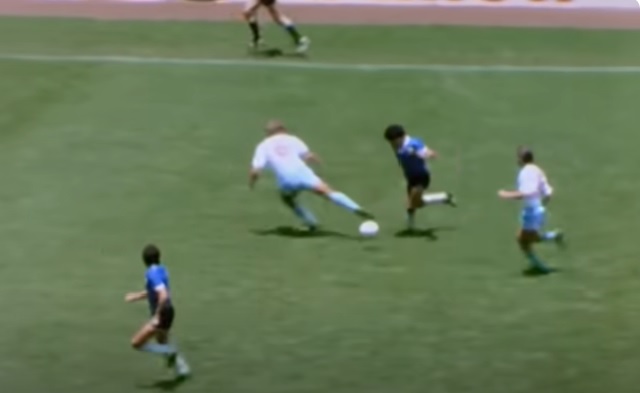 Maradona gol Argentina Inglaterra Copa do Mundo 1986