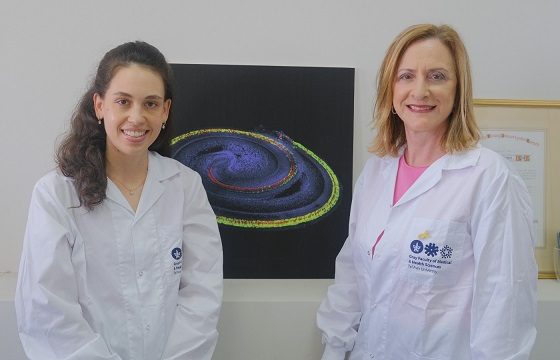 Roni Hahn e prof. Karen Avraham células surdez Universidade Tel Aviv